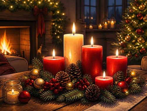 Bougie de noël : idées pour une décoration chaleureuse et festive