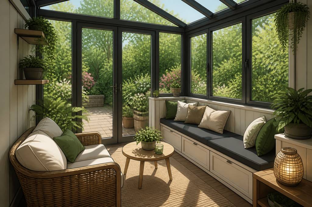Amenagement petite veranda : 7 idées pour optimiser l’espace