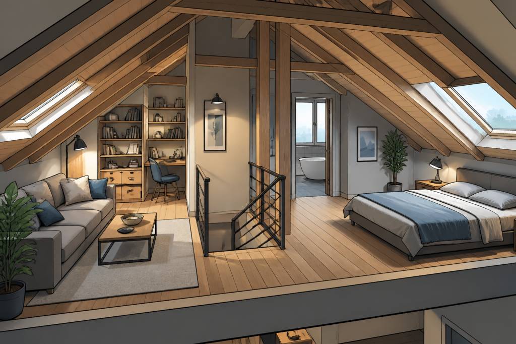 Aménagement comble plan : idées et conseils pour optimiser l’espace sous les toits
