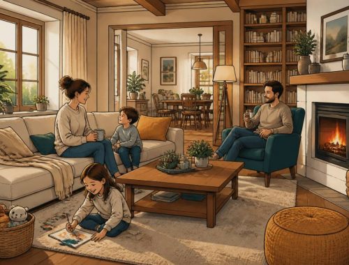 Maisons de la famille : idées d’aménagement pour un intérieur chaleureux
