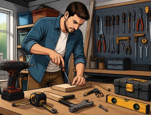Les outils indispensables pour bricoler efficacement à la maison