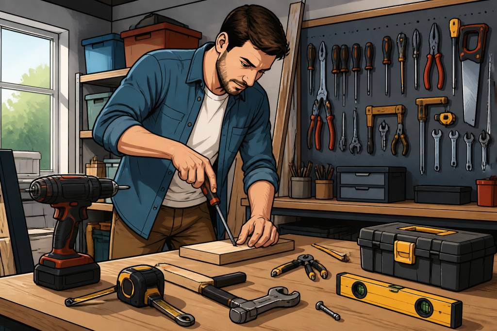 Les outils indispensables pour bricoler efficacement à la maison