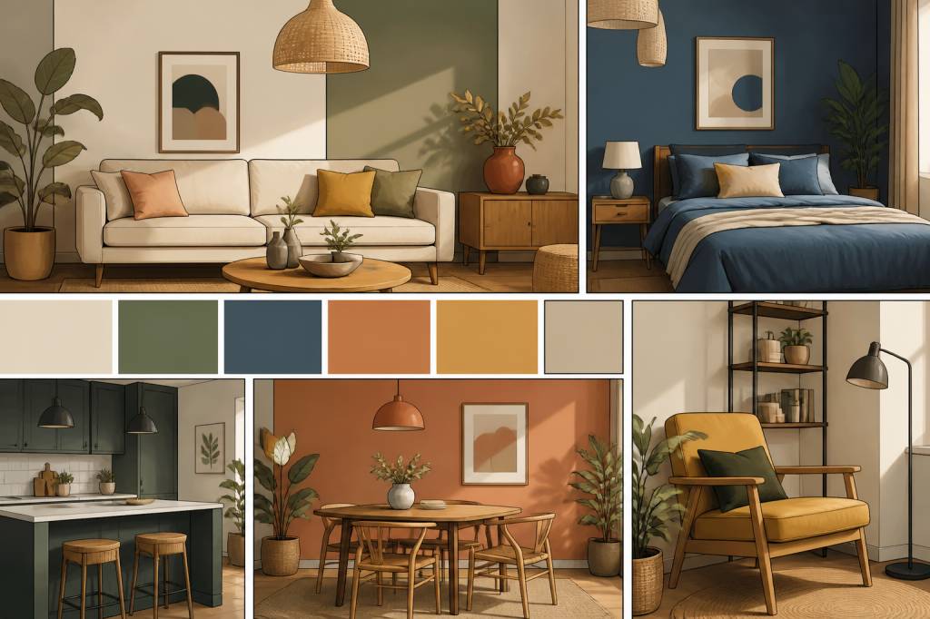 5 couleurs qui vont bien ensemble pour une décoration harmonieuse