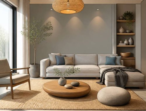 Couleur galet : comment l’adopter dans votre décoration intérieure