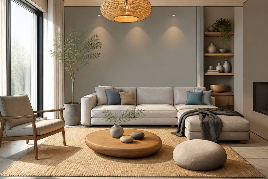Couleur galet : comment l’adopter dans votre décoration intérieure