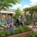 Jardin thérapeutique en ehpad : bienfaits et aménagements adaptés