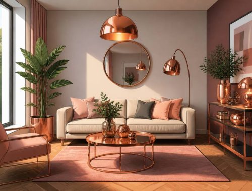 Cuivre rosé : comment l’adopter dans votre décoration