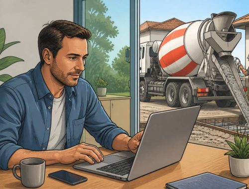 Direct béton : comment commander du béton prêt à l’emploi en ligne