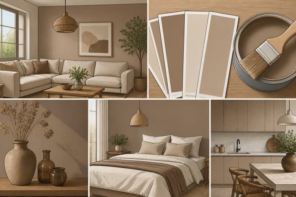 Couleur marron glacé : nuancier peinture et idées pour bien l’utiliser