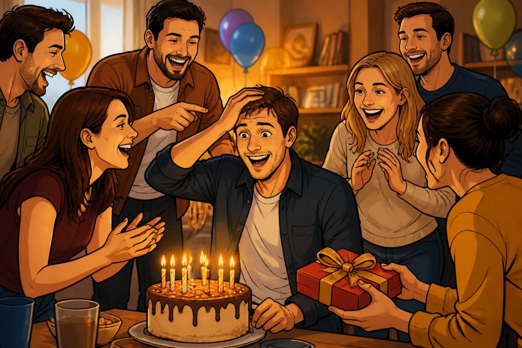 Blague pour un anniversaire : 30 idées pour faire rire tout le monde
