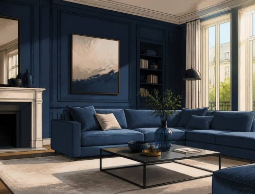 Bleu encre couleur : comment l’adopter en décoration intérieure