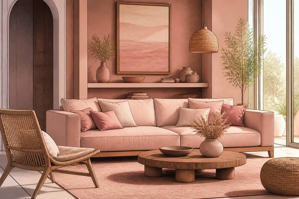 Couleur rose des sables : idées et conseils pour l’adopter dans votre intérieur