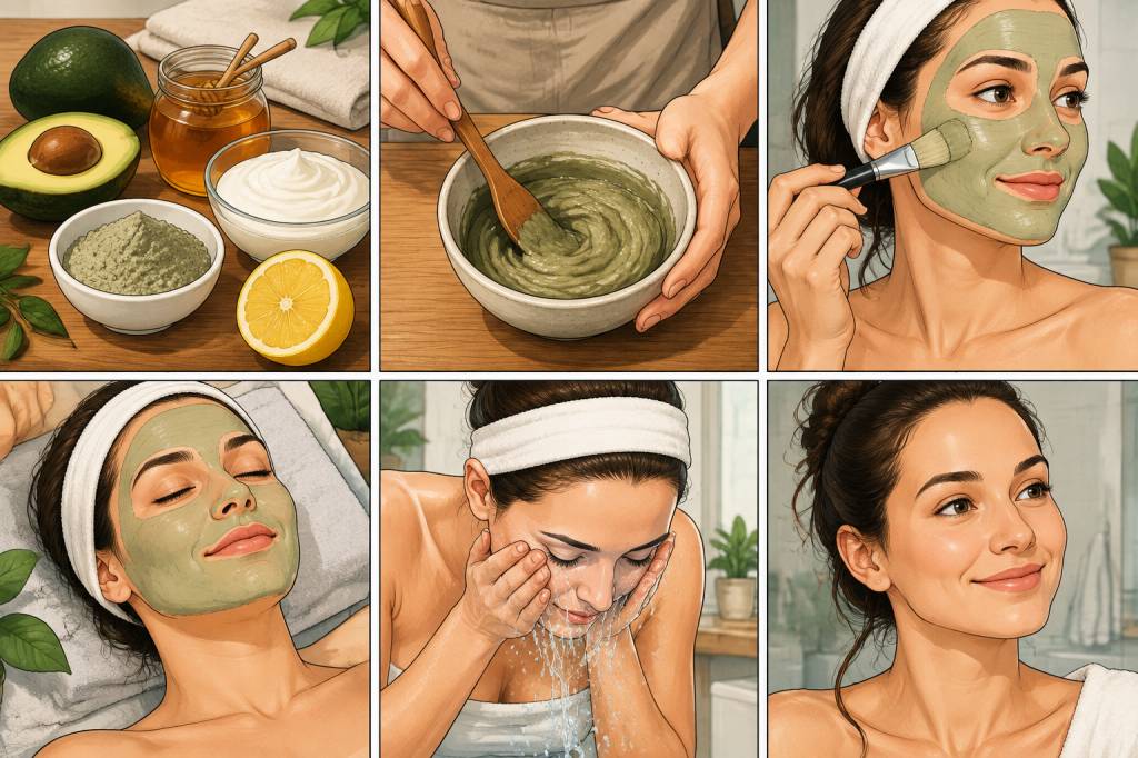 Faire un masque pour le visage maison : recettes naturelles et faciles