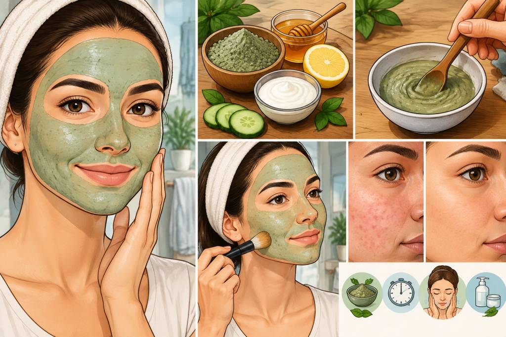 Masque visage maison pour bouton : recettes naturelles et conseils d’utilisation