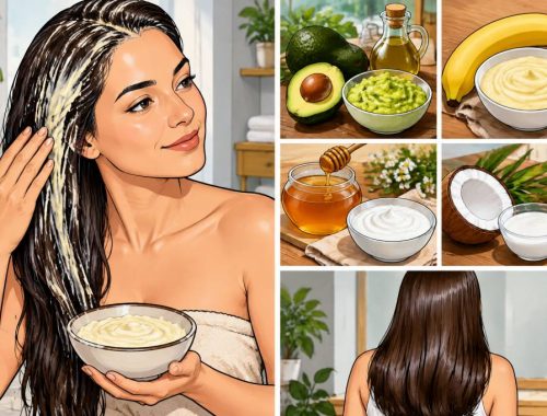 Recette masque cheveux maison : 5 soins naturels pour nourrir et réparer vos cheveux