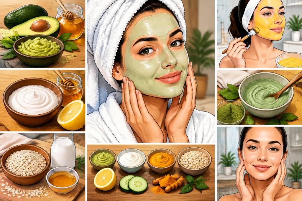 Masque visage maison : 10 recettes naturelles pour une peau éclatante