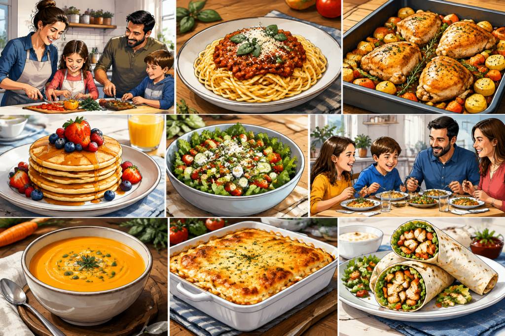 10 recettes faciles et rapides pour régaler toute la famille