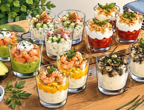 10 recettes de verrines salées faciles à préparer