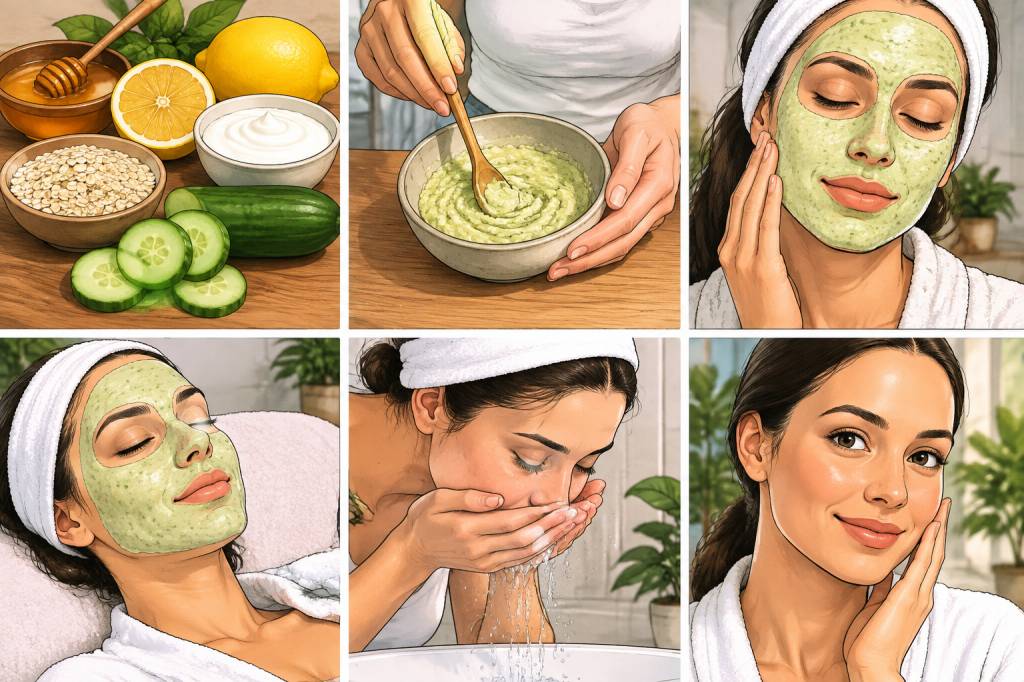 Masque visage maison facile et rapide : recettes naturelles pour une peau éclatante
