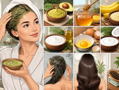 Masque cheveux maison : 10 recettes naturelles pour des cheveux nourris et brillants
