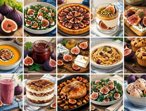 15 recettes étonnantes à la figue fraîche