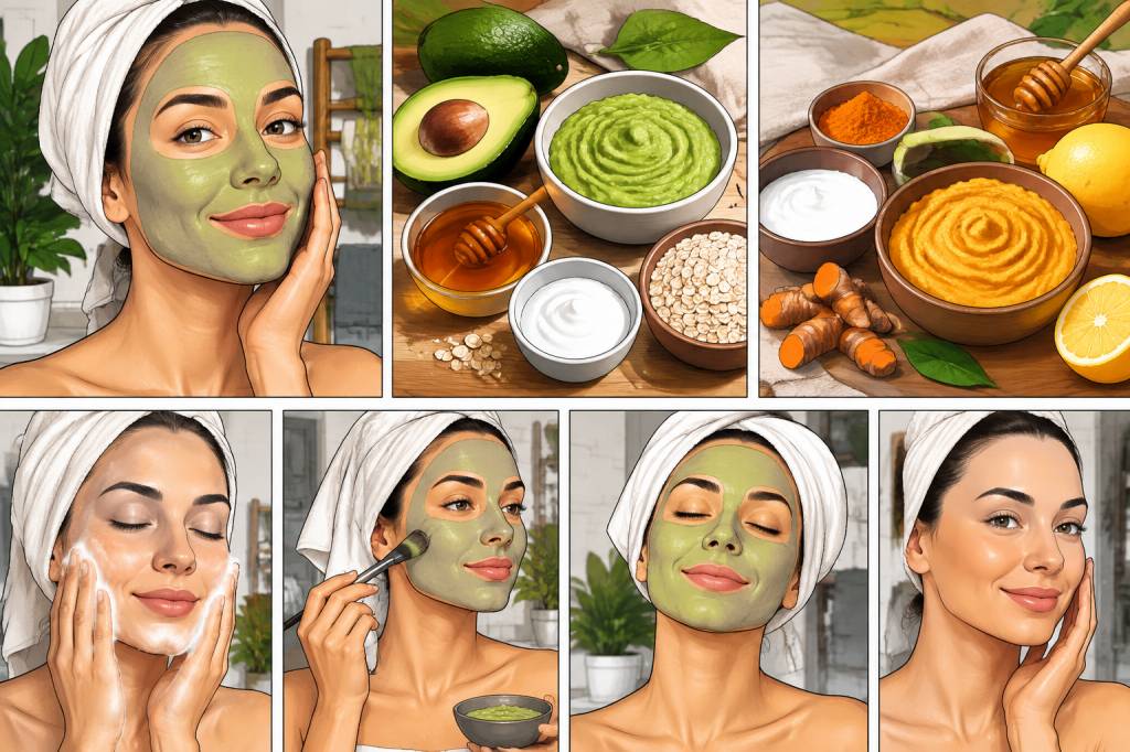 Masques maison : des recettes naturelles pour prendre soin de votre peau