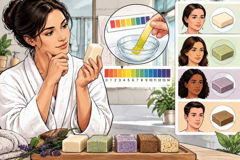 PH du savon : comment choisir celui qui convient à votre peau