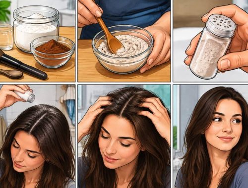 Shampoing sec maison rapide : une recette facile à préparer en quelques minutes