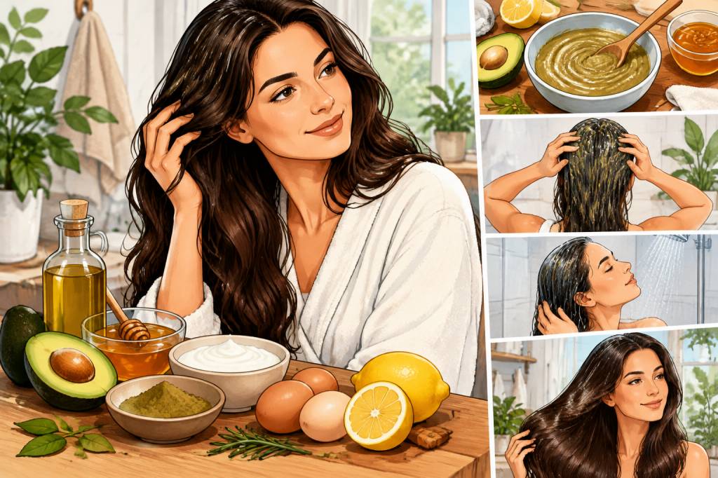 Soins des cheveux fait maison : recettes naturelles pour une chevelure éclatante
