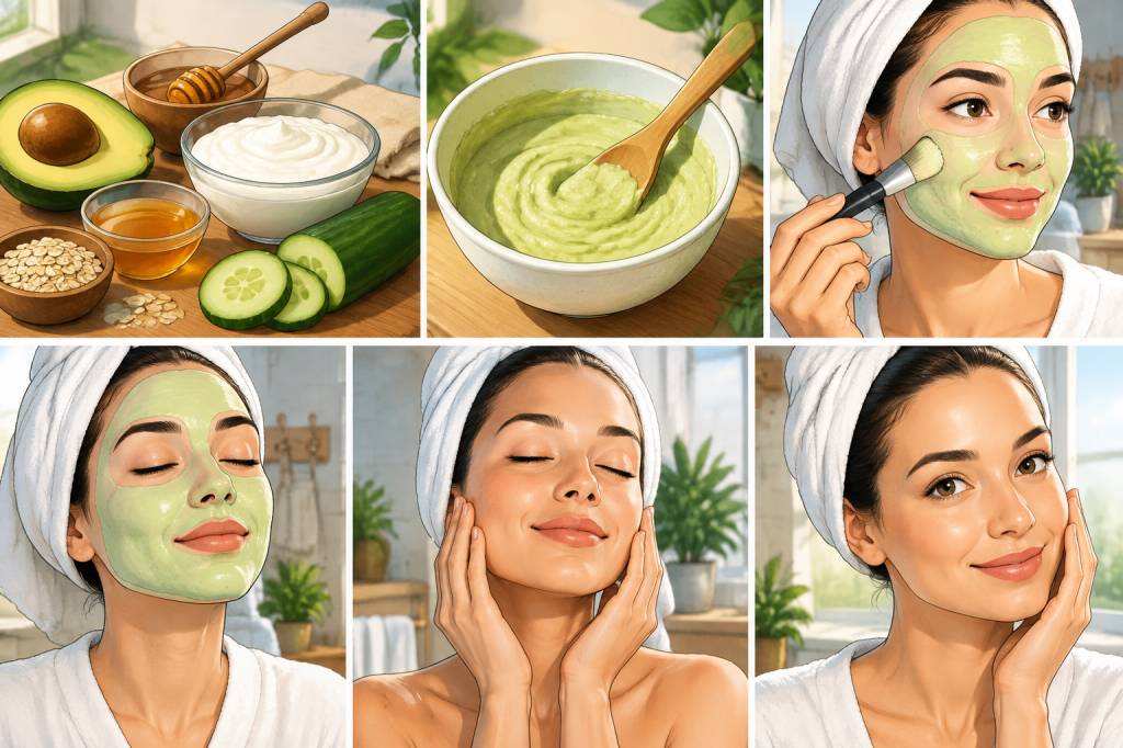 Masque hydratant visage maison : recettes simples pour une peau douce et éclatante
