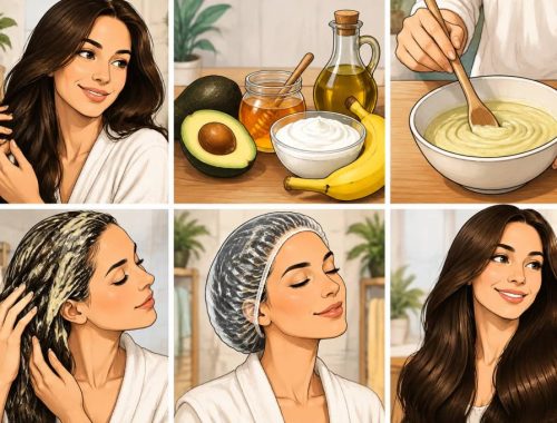 Masque cheveux maison nourrissant : une recette facile pour des cheveux éclatants