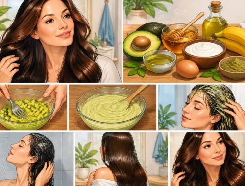 Faire un masque cheveux maison : recettes naturelles pour des cheveux nourris et brillants