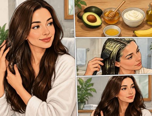 Masque cheveux réparateur maison : une recette simple pour nourrir et fortifier vos cheveux