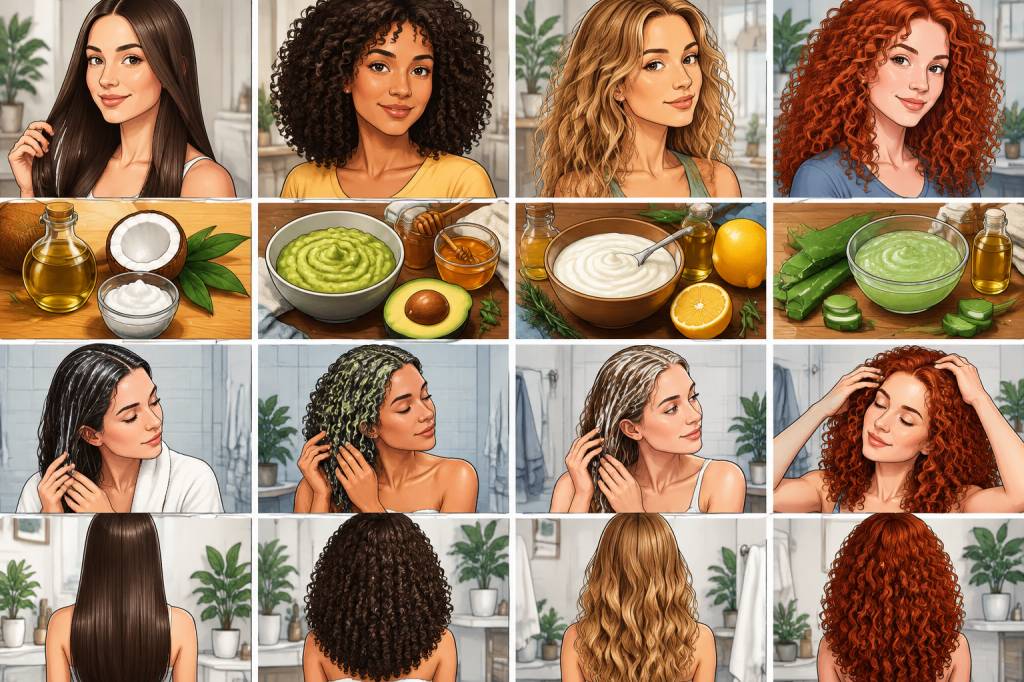 Recette pour les cheveux : des soins maison adaptés à chaque type de chevelure