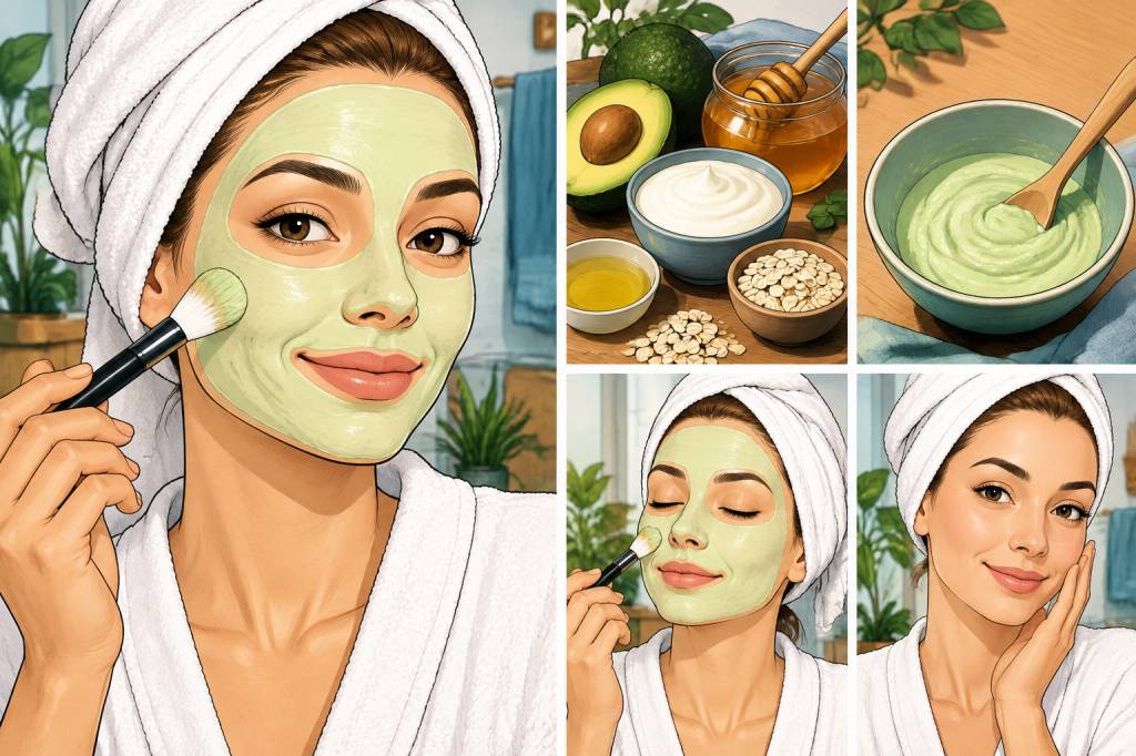 Masque hydratant visage maison peau sèche : quelle recette choisir ?