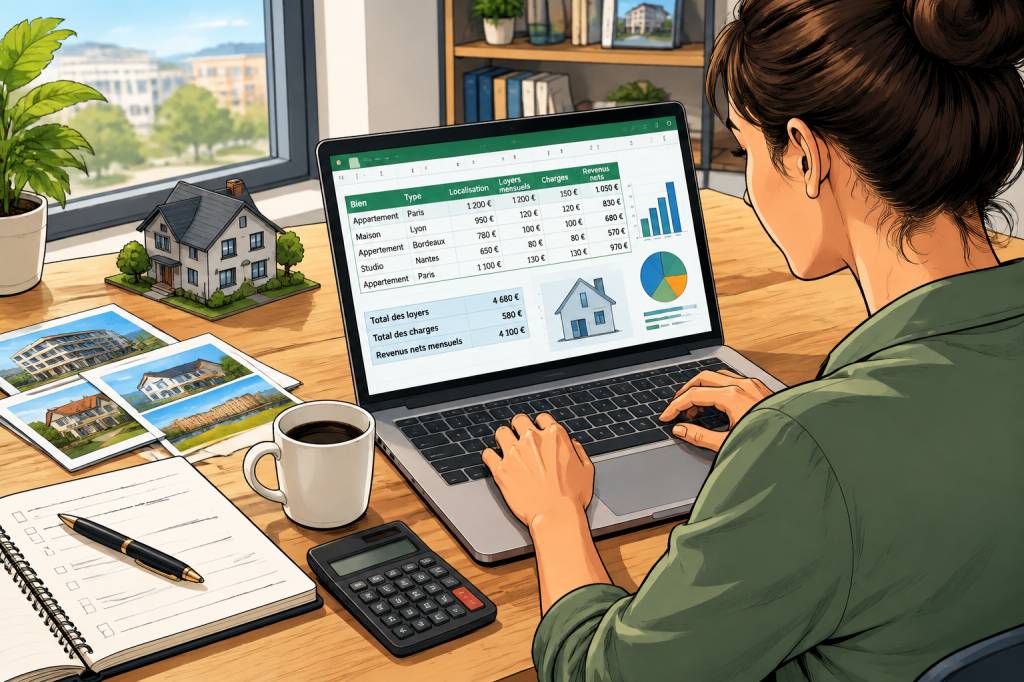 Comment créer un fichier Excel immobilier pour gérer ses biens et ses revenus