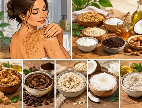 Gommage corps maison : 5 recettes simples pour une peau douce en toute saison