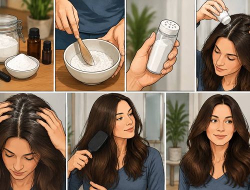 Comment faire un shampoing sec facilement à la maison