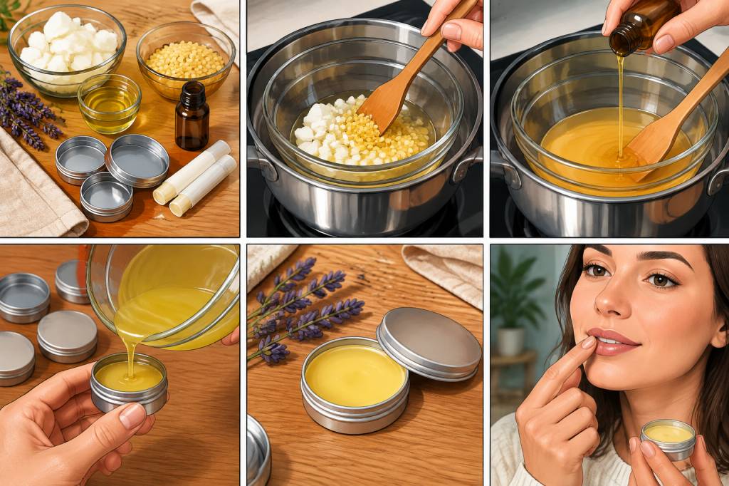 Comment faire un baume à lèvres maison facilement ?