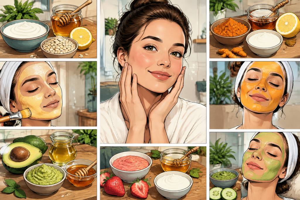 Meilleur masque éclat visage maison : 5 recettes naturelles pour illuminer la peau